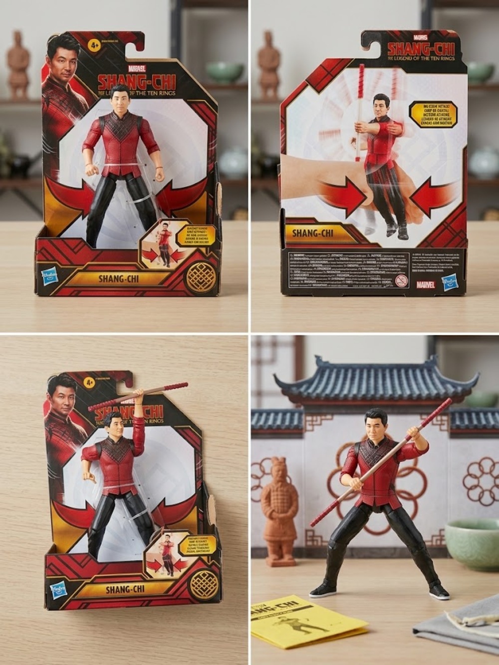 Marvel Shang-Chi and the Legend of the Ten Rings Action Figure – Bo-Staff Attack